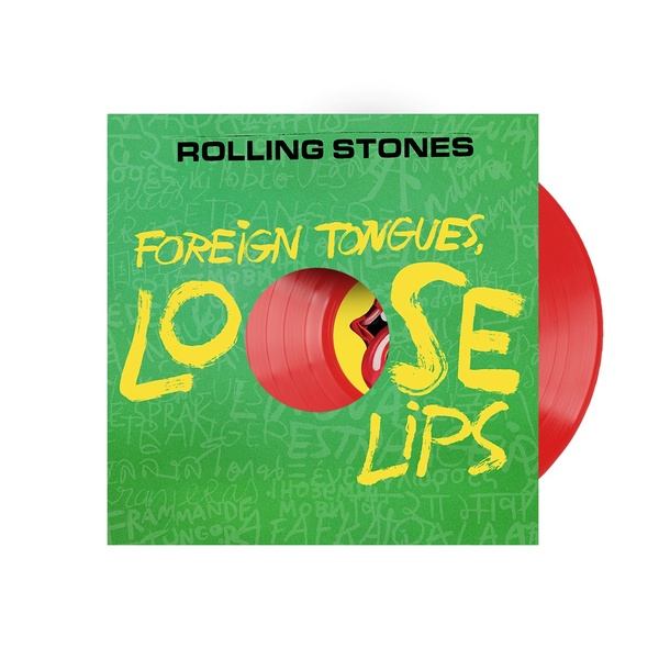 ROLLING STONES, foreign tongues, loose lip (deluxe) (LPcol)