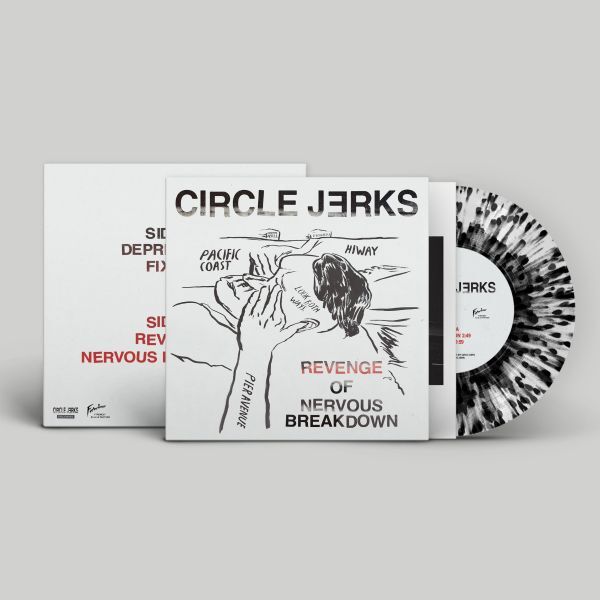 CIRCLE JERKS, revenge of nervous breakdown (7"col)