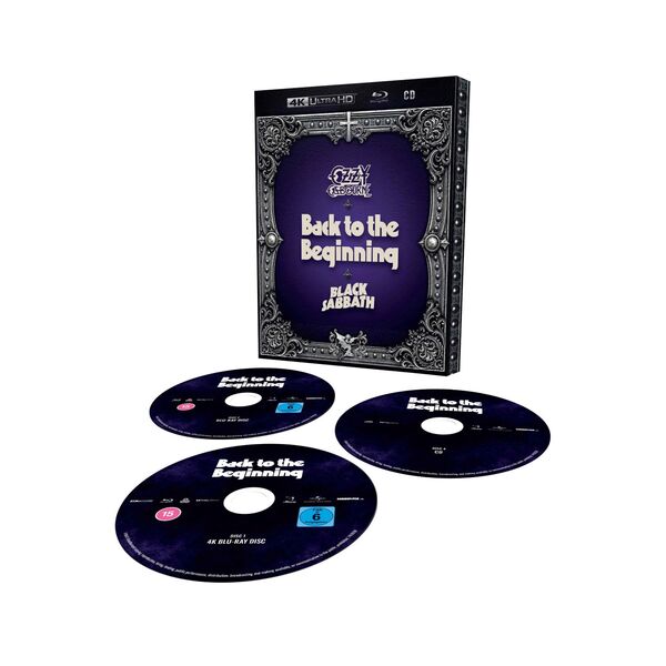 BLACK SABBATH, back to the beginning (CD)