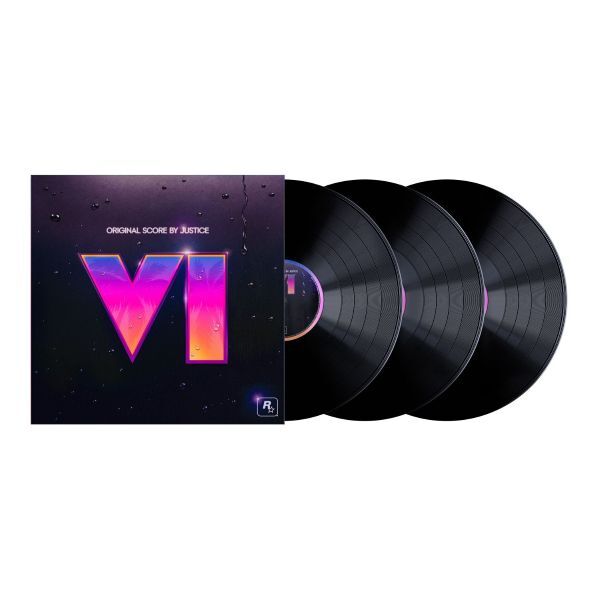 JUSTICE, grand theft auto VI : original score (LPx3)