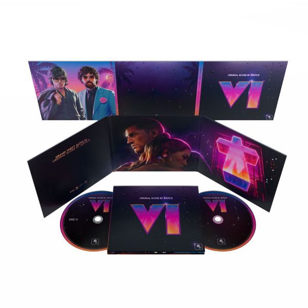 JUSTICE, grand theft auto VI : original score (CDx2)